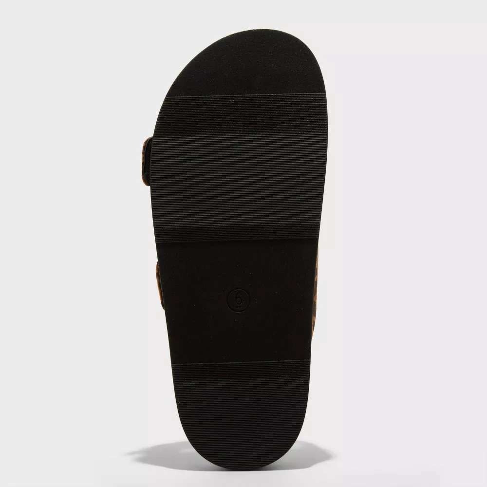 Women's Universal Thread Brown Leopard Collin Sli… - image 5